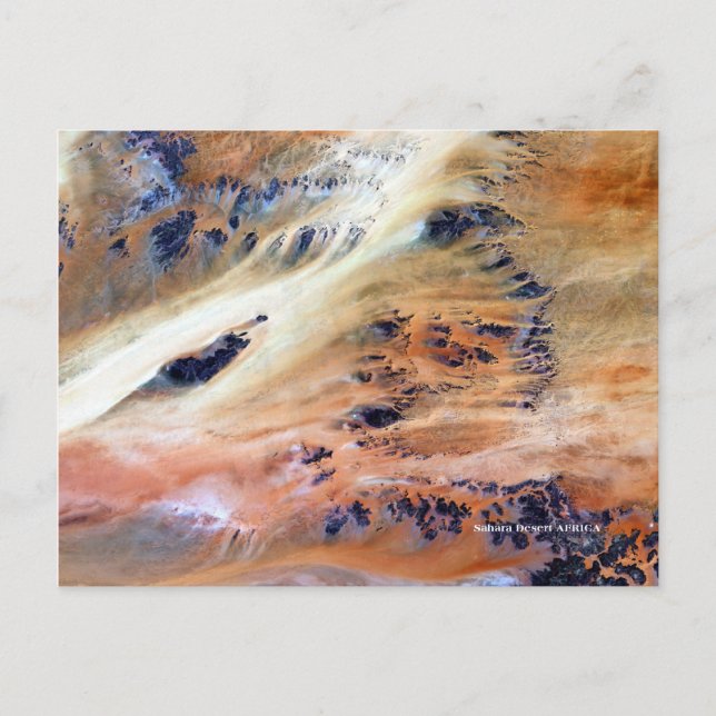 Postal Terra como CARTÃO da série da ARTE (Frente)