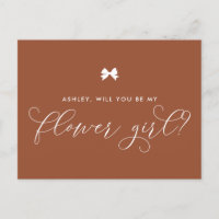 Terracotta Você Vai Ser Meu Cartão De Menina Flor