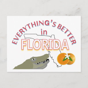Postal Tudo é melhor no cartão de Florida