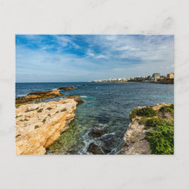 Postal Uma cena do Cartão Feriado de Malta