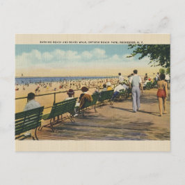 Postal Vintage Ontario Beach Park Rochester - Cartão de P