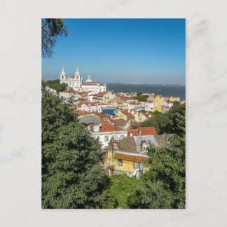 Postal Vista do Castelo de São Jorge (vert) - Cartão post