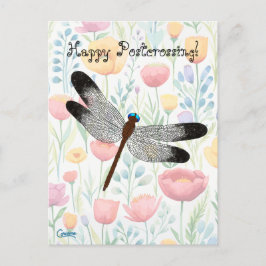 Postcross Dragonfly - Cartão postal