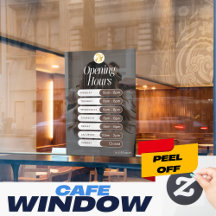 Poste Decal de Parede de Abertura de Negócios Mini