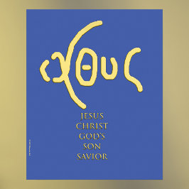 POSTER Ι Χ Θ Σ (ICHTHYS)