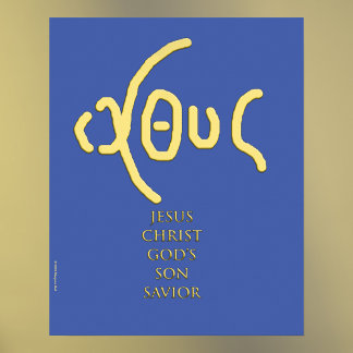 POSTER Ι Χ Θ Σ (ICHTHYS)