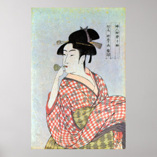 Poster ガラスの笛を吹く女, mulher de assobio de