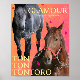 POSTER ケイメイ牧場　２頭オリジナル