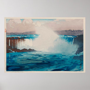 Póster ナイアガラ瀑布, Niagara Falls, Hiroshi Yosh