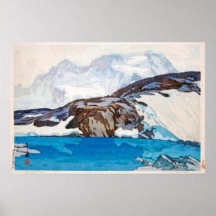 Póster ブライトホルン, Breithorn, Hiroshi Yoshida,