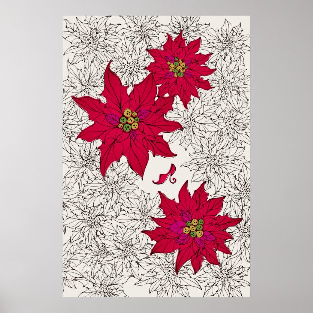 POSTER ポ イ ン セ ア い と 赤 靴 。 (Frente)