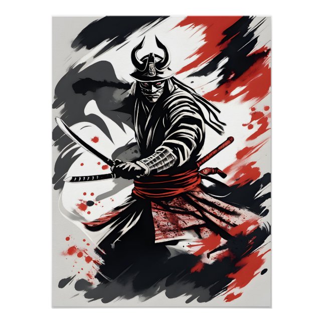 Póster 侍 の 戦 士 guerreiro samurai (Frente)