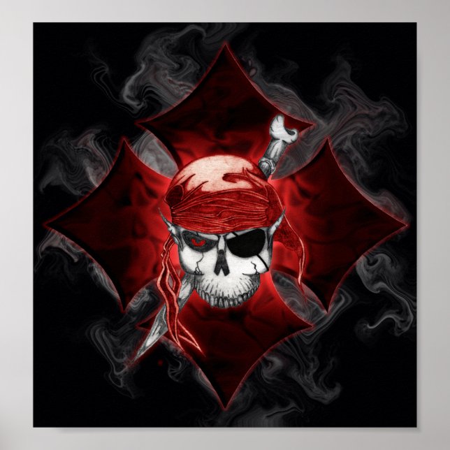 Poster 001-Burni'n & Burni'n-001 cruzado apontado (Frente)