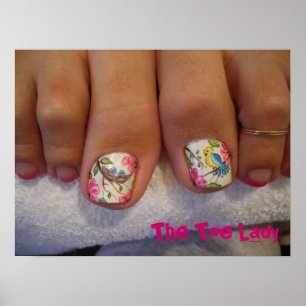 Póster 011, senhora do dedo do pé