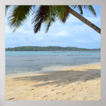 Poster 012 - Caribe Beach perto da costa