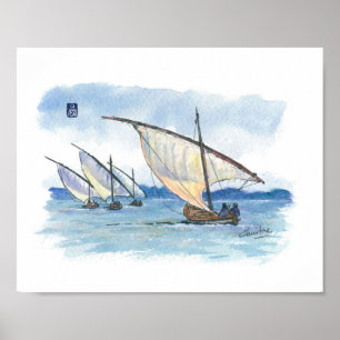 Poster 032 - Lateen Sail Regatta