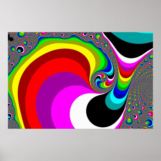 Poster 040 Obama - Arte Fractal (Frente)