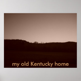 Poster 057, minha antiga casa do Kentucky