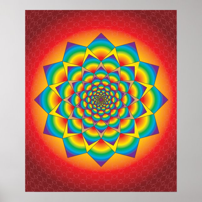 POSTER 05 RADIANCE MANDALA (Frente)
