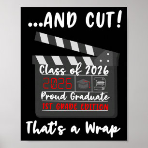 Poster 1º ano 2026 Último Dia Fim da Escola Graduação F