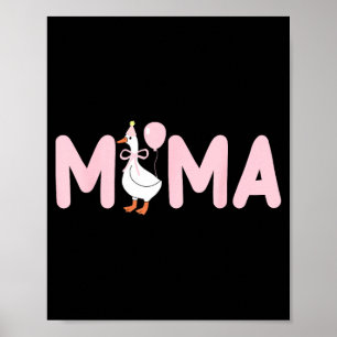Poster 1º Primeiro Aniversário Uma Mama Família Ganso Bob