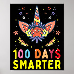 Poster 100º Dia da Escola 100 Dias Mais Inteligente sobre