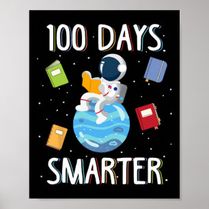 Poster 100º Dia Da Escola 100 Dias Mais Inteligentes Espa