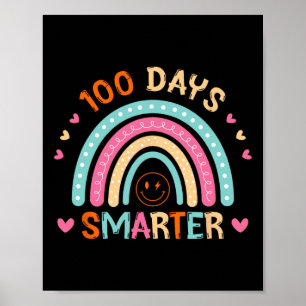 Poster 100º Dia De Professora Escolar 100 Dias Mais Intel