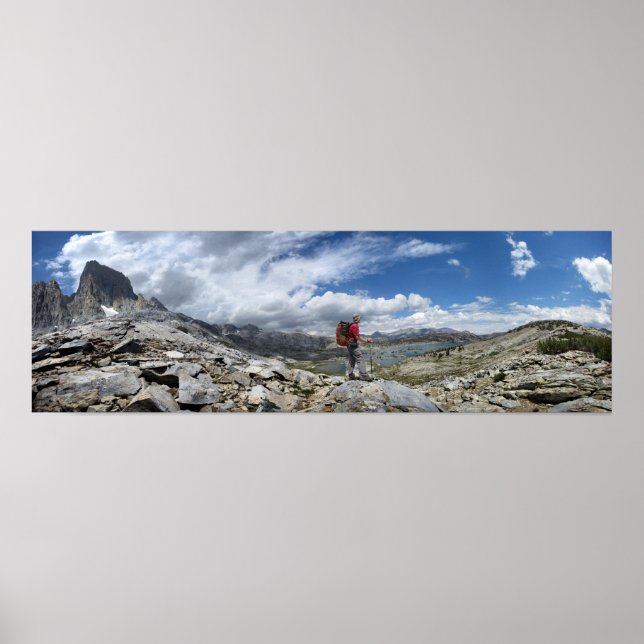 Póster 1000 Lago Insular, Ansel Adams Wilderness, Serra (Frente)