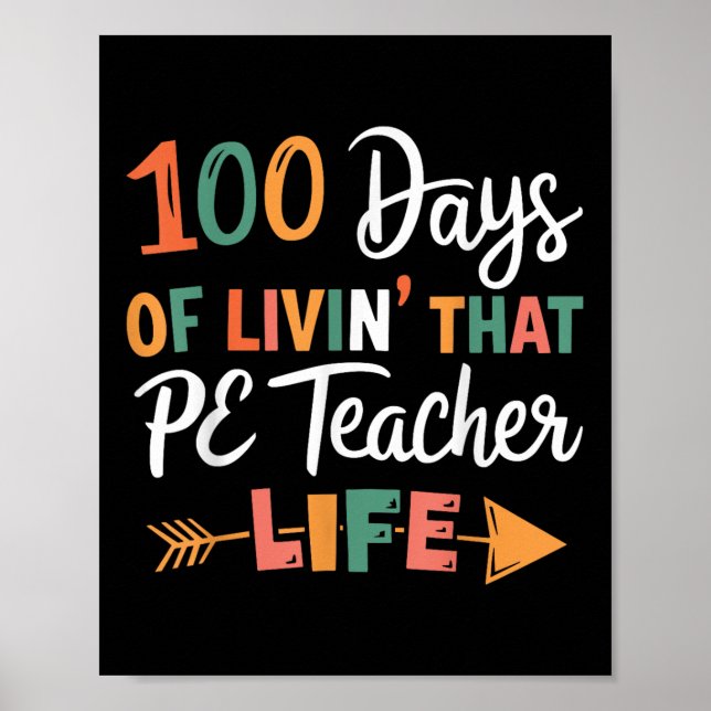 Poster 100.º Dia da Educação Física De Professores De Pe (Frente)
