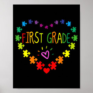 Poster 100.º Dia do Professor de 1rua Autism Awaren