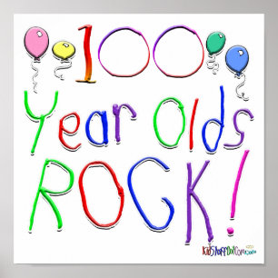 Poster 100 anos de Velhos!