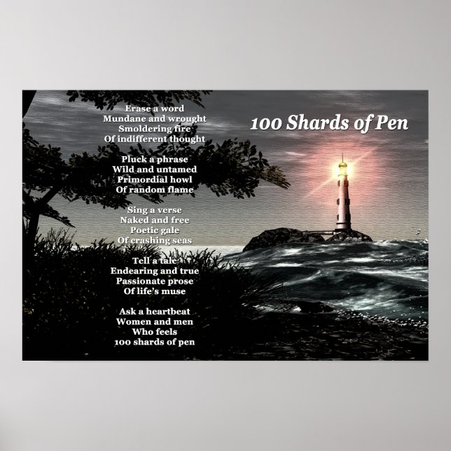 Póster 100 Canetas (Frente)