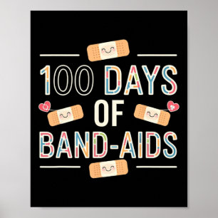 Poster 100 dias de Banda em rede 100ª escola enfermeiras
