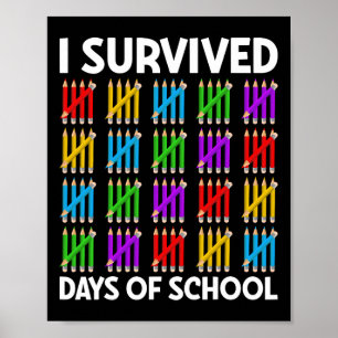 Poster 100 Dias De Camisolas Escolares 100 Dias De Cos Es