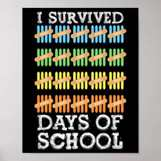 Poster 100 Dias De Crianças Escolares
