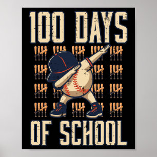 Poster 100 Dias De Escola Bysebyll Dab 100º Dia Meninos C
