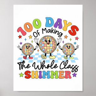 Poster 100 Dias De Fazer Escolar O Shimmer Gir Da Cl