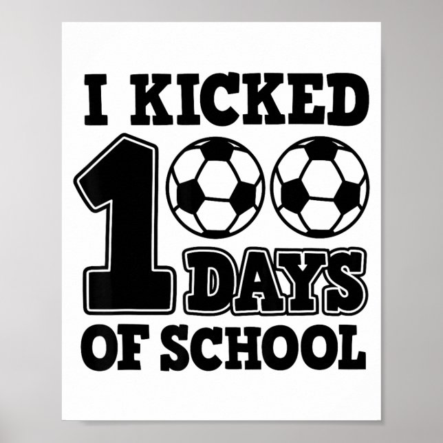 Poster 100 Dias De Futebol De Escola De Futebol  (Frente)