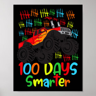 Poster 100 Dias De Meninos Mais Inteligentes Do Jardim De