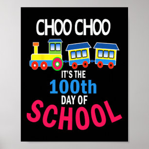 Poster 100 Dias De Professora Do Jardim De Infância