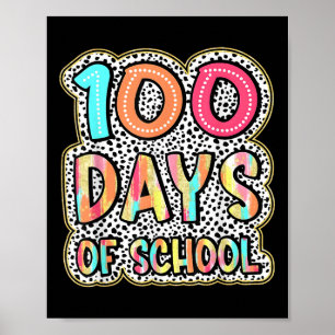 Poster 100 Dias De Professores Crianças 100 Dia De