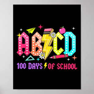 Poster 100 Dias De Professores Da Escola De Bicd Estudant