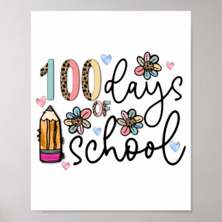 Poster 100 dias de sublimação escolar