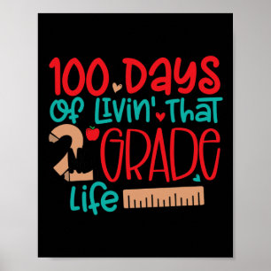 Poster 100 dias de vida é o segundo de vida 100 dias