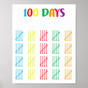 Poster 100 dias mais inteligente