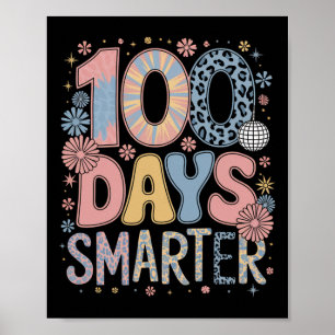 Poster 100 Dias Mais Inteligentes Feliz 100º Dia De Crian