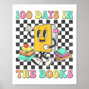 Poster 100 Dias Nos Livros Que Lem Professores 100 Dias