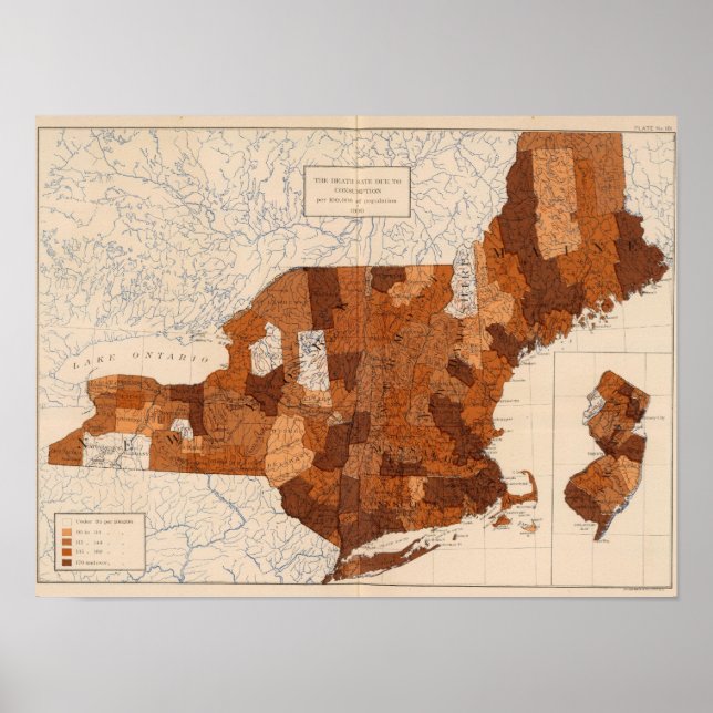 Póster 101 Consumo NY, NJ, Nova Inglaterra (Frente)