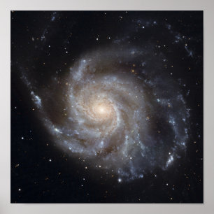 Póster 101 mais messier, a galáxia do Pinwheel